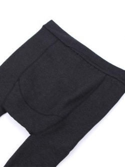 เลคกิ้งคนอ้วน รุ่นบุหนาพิเศษ สีเทาเข้ม