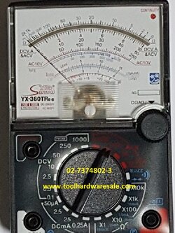 Multimeter มัลติมิเตอร์ Analog แบบเข็ม มาตราฐาน ISO﻿. ของแท้ ราคา178 บาท