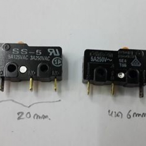 54*ไมโครสวิทช์OMRON MICROSWICTHตัวเล็ก3ขา