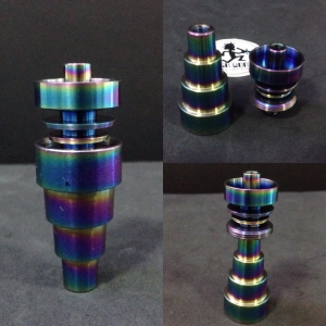 Titanium Nail คัพ+ฝาครอบ (Wax,Oil)