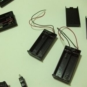12*1 กะบะถ่าน รังถ่าน รางถ่าน ขั้วถ่าน Battery Holder