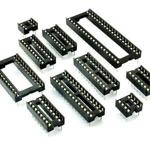 1*2 Socket IC ขาแบน