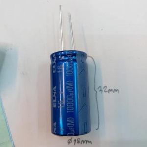 C16VDC85cคาปาซิเตอร์อิเล็กโตรไลท์คอนเดนเซอร์อิเลคโตรไลท์CAPACITOR ELECTROLYTIC VDCราคาตัวล่ะ