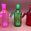 Percolators Colors Full Glass bong (14.5mm.)(45degree)