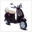 สีสเปรย์ S.P.A เปลือกมังคุด Vespa Lxv