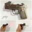 ปืนไฟแช็คเลเซอร์ลายมังกร