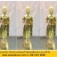 พระประจำวันเนื้อทองเหลืองแท้100% ขัดเงา ขนาด 9 นิ้ว วันพฤหัสบดี