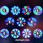 ไฟแช็ค ไฟฟู่ แบบ Fidget Spinner รุ่น 608