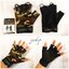 ถุงมือมอเตอร์ไซค์ ถุงมือ 5.11 Tactical แบบครึ่งนิ้ว