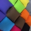 หมอนอิงสีพื้นเรียบ