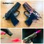 ปืนไฟแช็ค ไฟแช็ค เลเซอร์ M9 พร้อมส่ง ราคาถูก