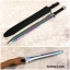 มีดยาว มีดเดินป่า สองคม Ronin สีรุ้ง