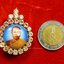 พระครูสุจิตวรคุณ วัดหนองกระทุ่ม เข็มกลัดล้อมเพชร(องค์ที่1)