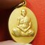 พระธรรมราชานุวัตร(หลวงเตี่ย) วัดพระเชตุพนฯ หลังพญาครุฑ เนื้อกะไหล่ทอง(องค์ที่1)