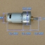 มอเตอร์เกียร์ dc 12v 740rpm (เหมาะสำหรับซูโม่ 1kg)