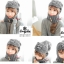 หมวกทรงเอสกิโม 4in1(หมวก+ที่ปิดหู+ที่ปิดปาก+ผ้าพันคอ)