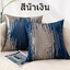 หมอนอิงสวย ผ้าซาติน งานทอลายเส้นงานสวย เนื้อผ้าไม่เกาะฝุ่น