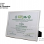 กรอบรูปใส่ใบประกาศ กรอบขนาดA4 DB312 สีขาว