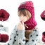 หมวกทรงเอสกิโม 4in1(หมวก+ที่ปิดหู+ที่ปิดปาก+ผ้าพันคอ)