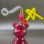 Purple Bear Glass Bong (7 cm.)