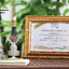 กรอบรูปใส่ใบประกาศ กรอบขนาดA4 DB767