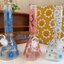 Blooming Flowers Glass Bong (25cm.)(Pink)