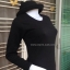 ลองจอนหญิงวูลพรีเมี่ยม แบบบุด้วยผ้าวูล (wool) ไว้ด้านใน พิเศษ สีม่วงและแดง