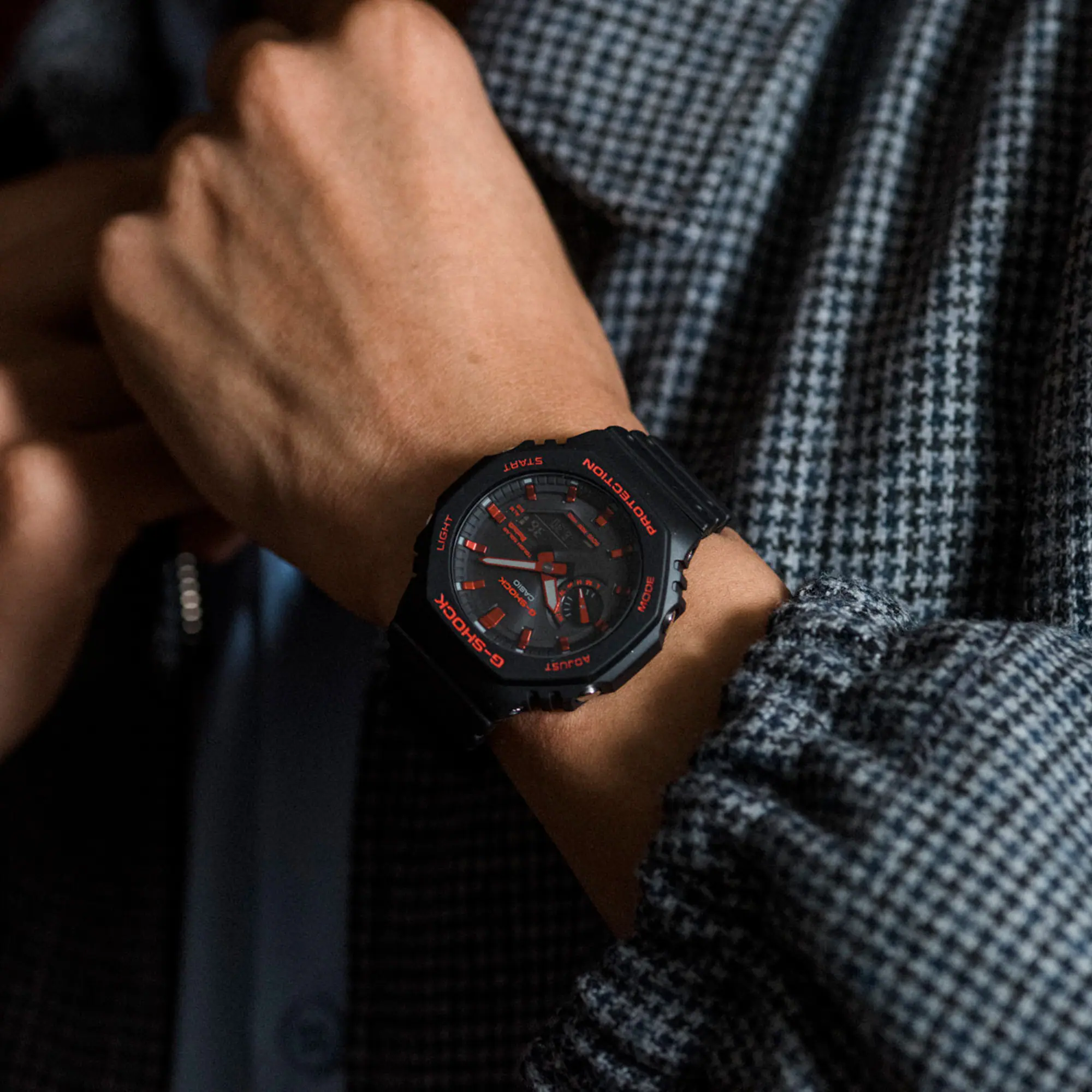 GA-B2100BNR-1A l Ignite Red Series l G-SHOCK