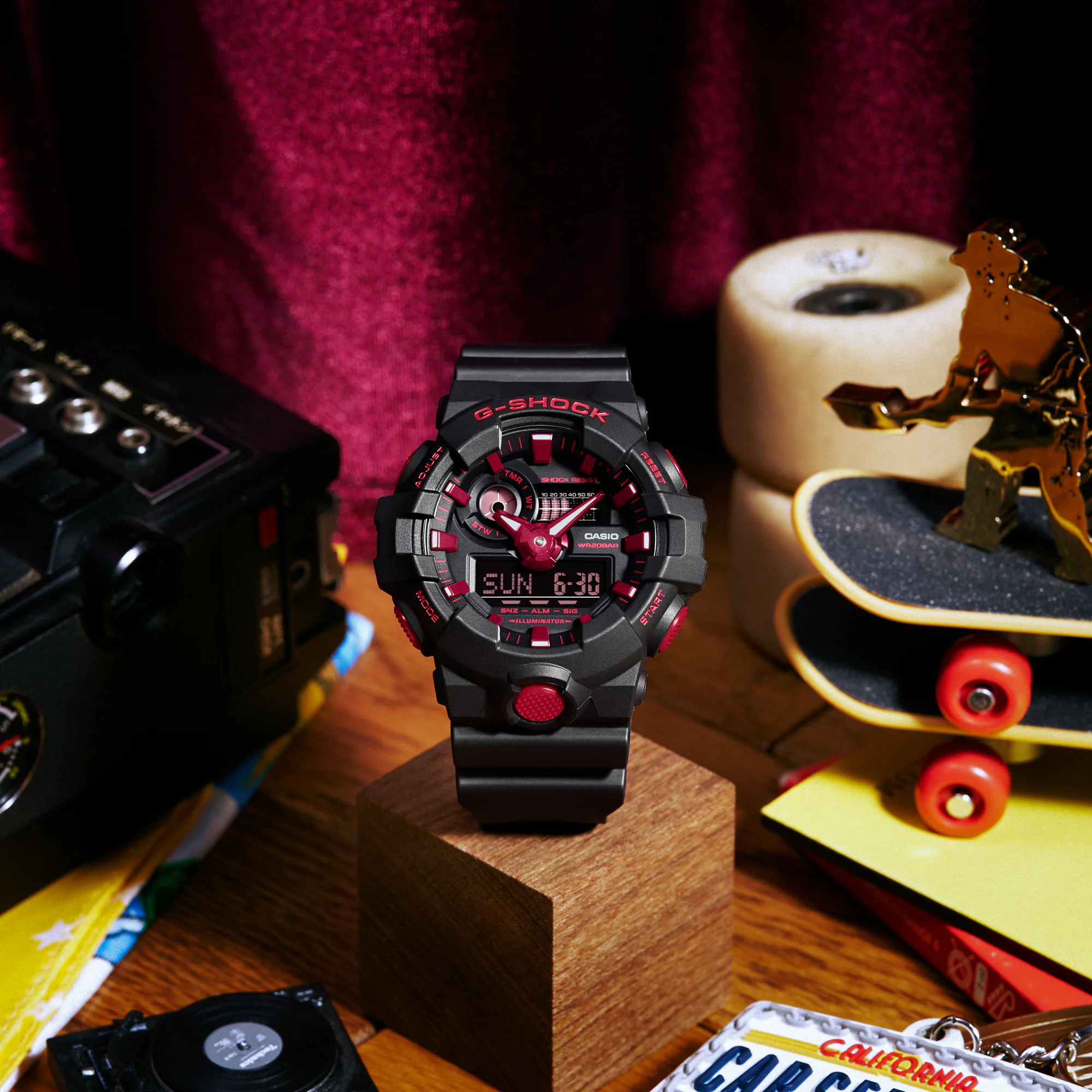 GA-700BNR-1A l Ignite Red Series l G-SHOCK