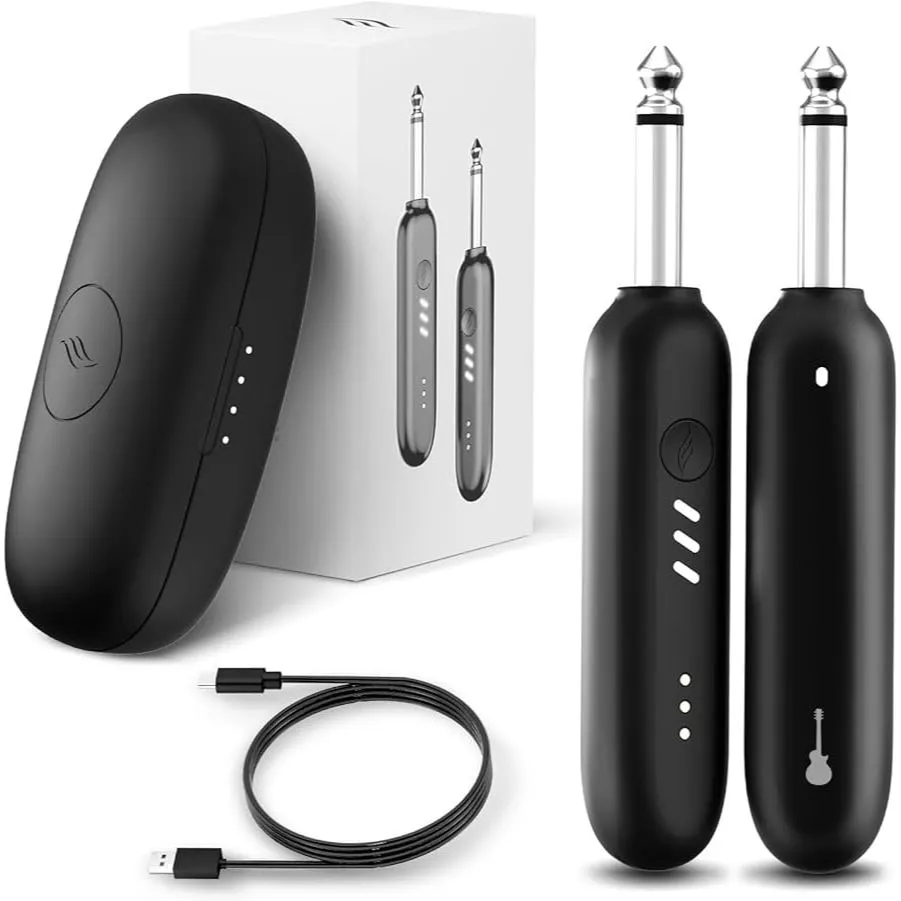 ไวเรส Enya WB-1 wireless stick การออกแบบทันสมัย พกพาสะดวก ชาร์จแบตง่าย แท่งชาร์จเต็มใช้งานได้ถึง 3.5ชม. สำหรับนักดนตรี