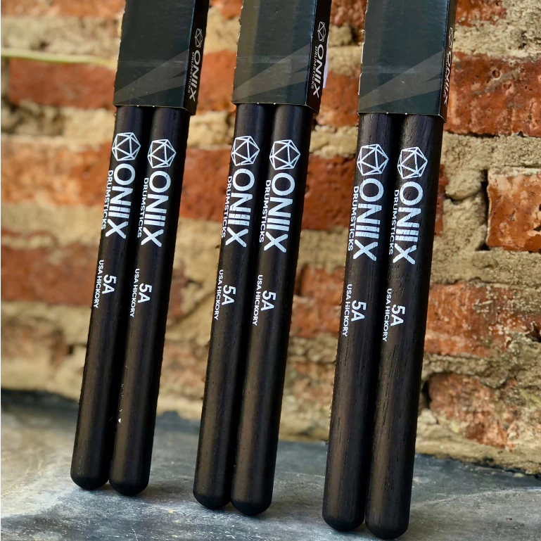 ไม้กลอง ONIIX By Zildjian ขนาด 5A ของแท้ * made USA. * ไม้ Hickory ตีกลอง DRUM STICK (1คู่)