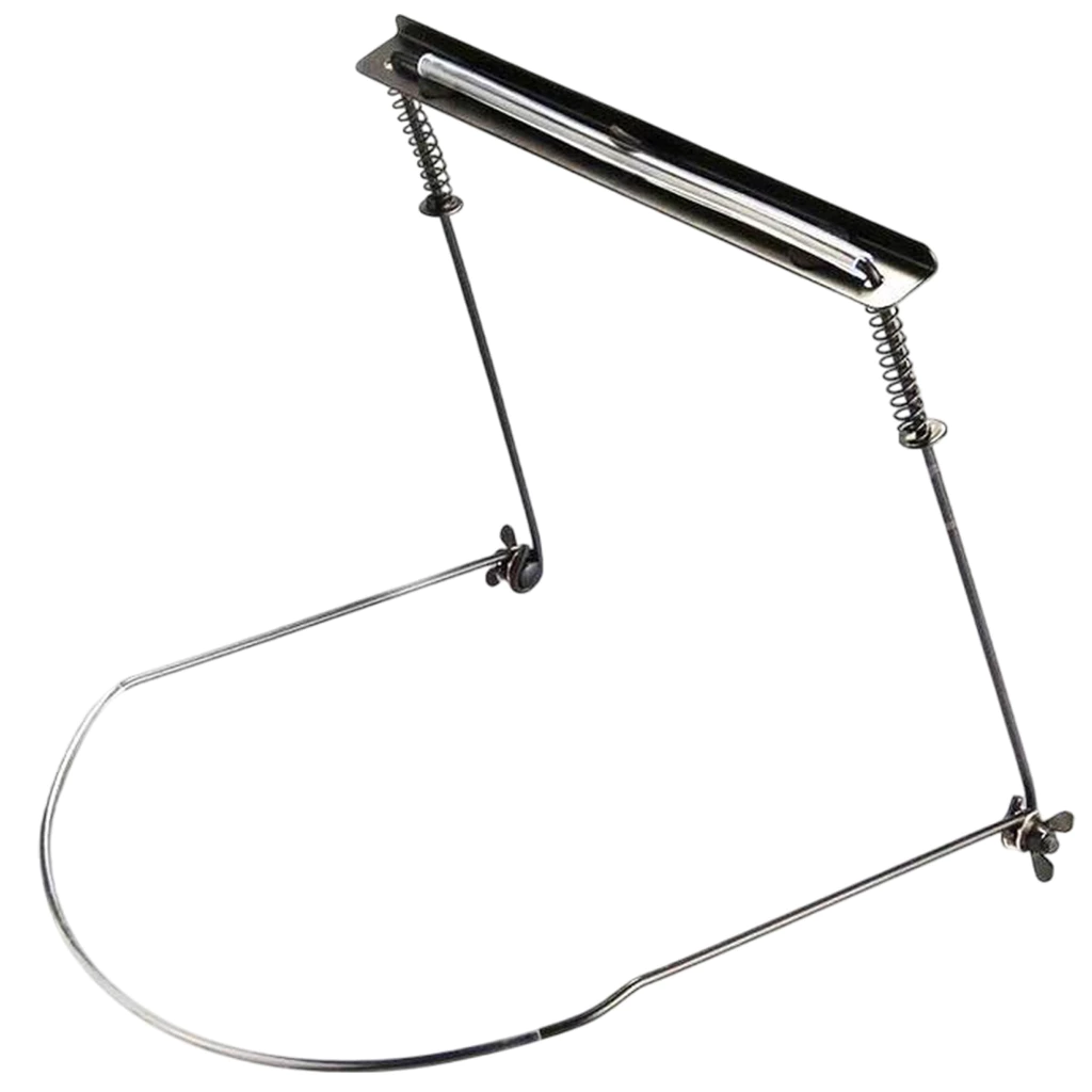 ขาจับเมาท์ออแกน สีเงิน Harmonica สำหรับใส่ถึง 24 ช่อง ขาเม้าออแกน Neck Holder โลหะทนทาน