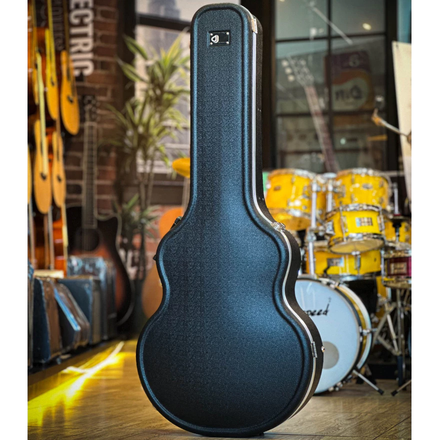 ฮาร์ดเคสโปร่ง ขนาดจัมโบ้ 42 นิ้ว รุ่น H-JC-450 เคสกีต้าร์โปร่ง บุด้วยกำมะหยี่สีดำ วัสดุแข็งแรง ทนทาน