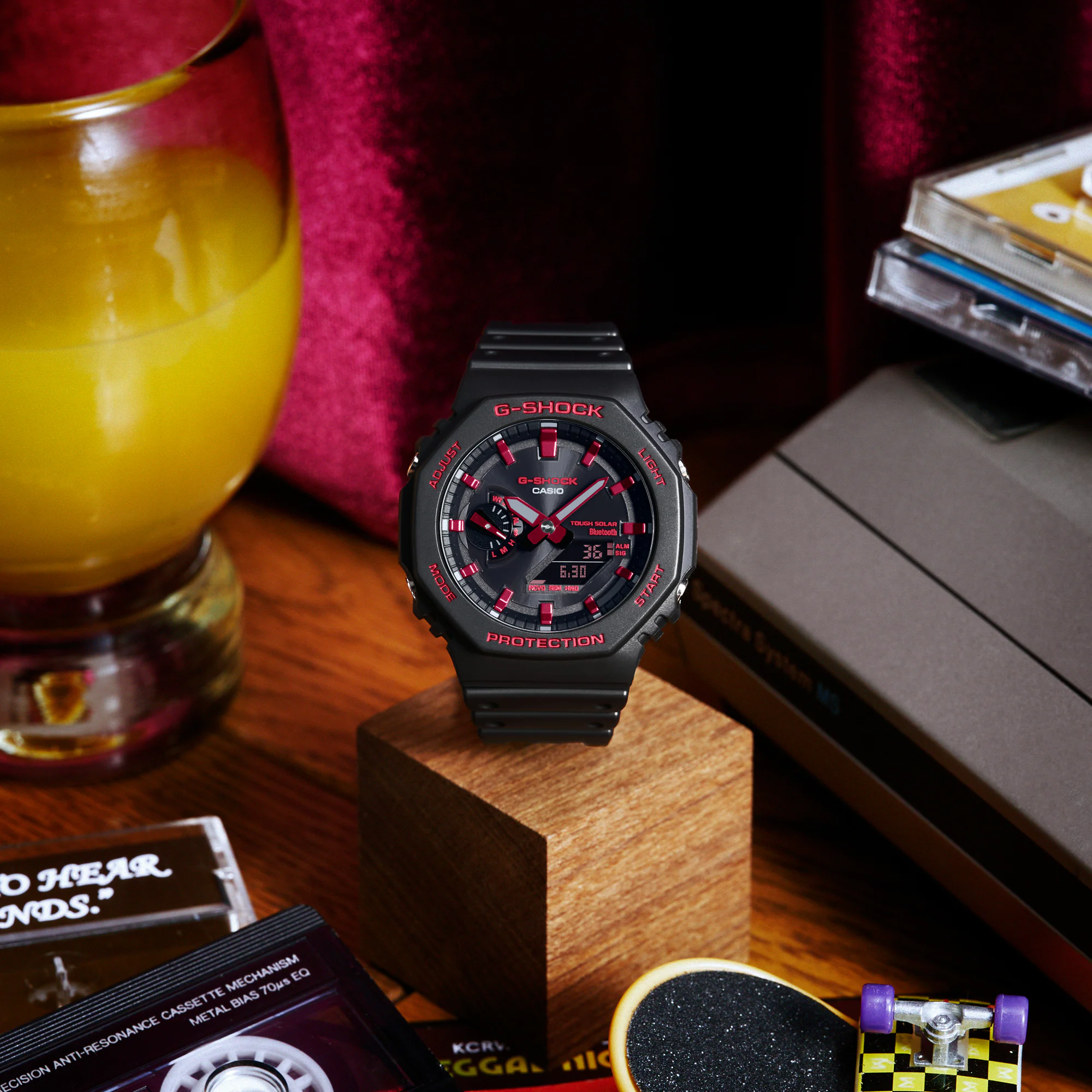 GA-B2100BNR-1A l Ignite Red Series l G-SHOCK